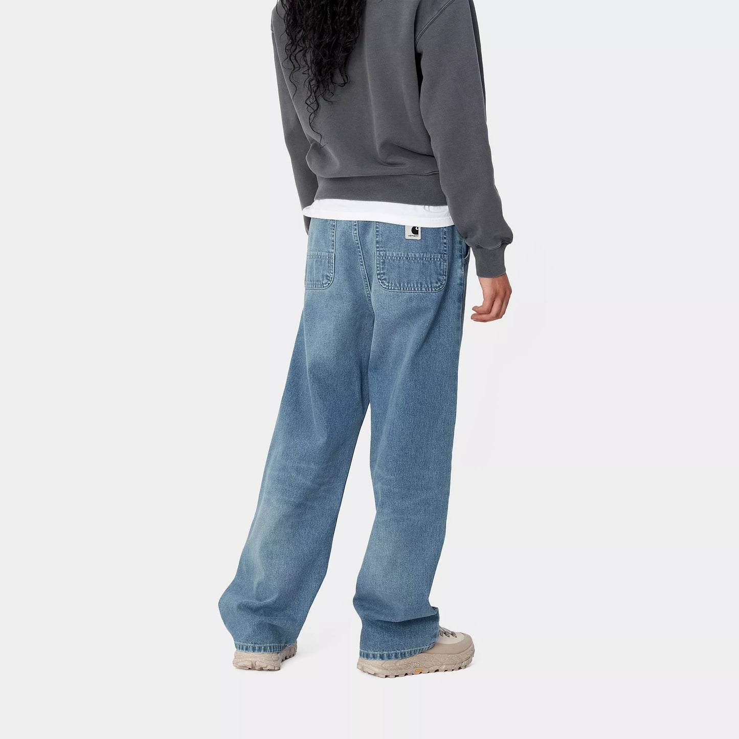 W' Simple Pant - Blue Light True Washed