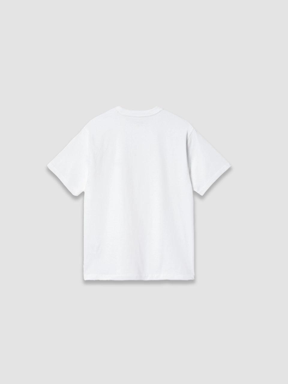 W' S/S American Script T - shirt - White - Carhartt WIP - ect.studio