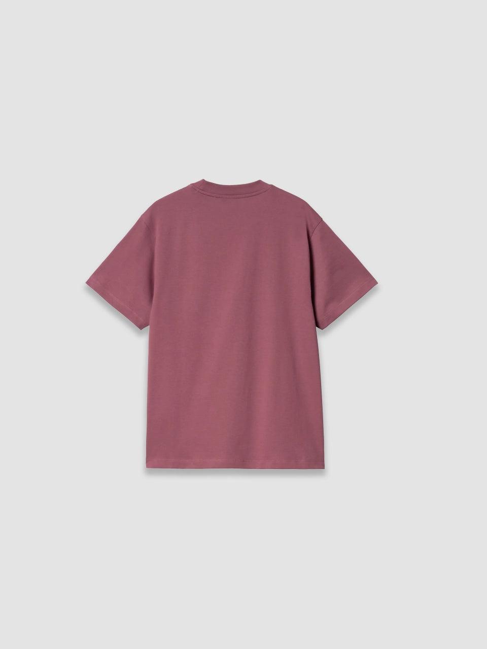 W' S/S Pocket T - Shirt - Dusty Fuchsia - Carhartt WIP - ect.studio