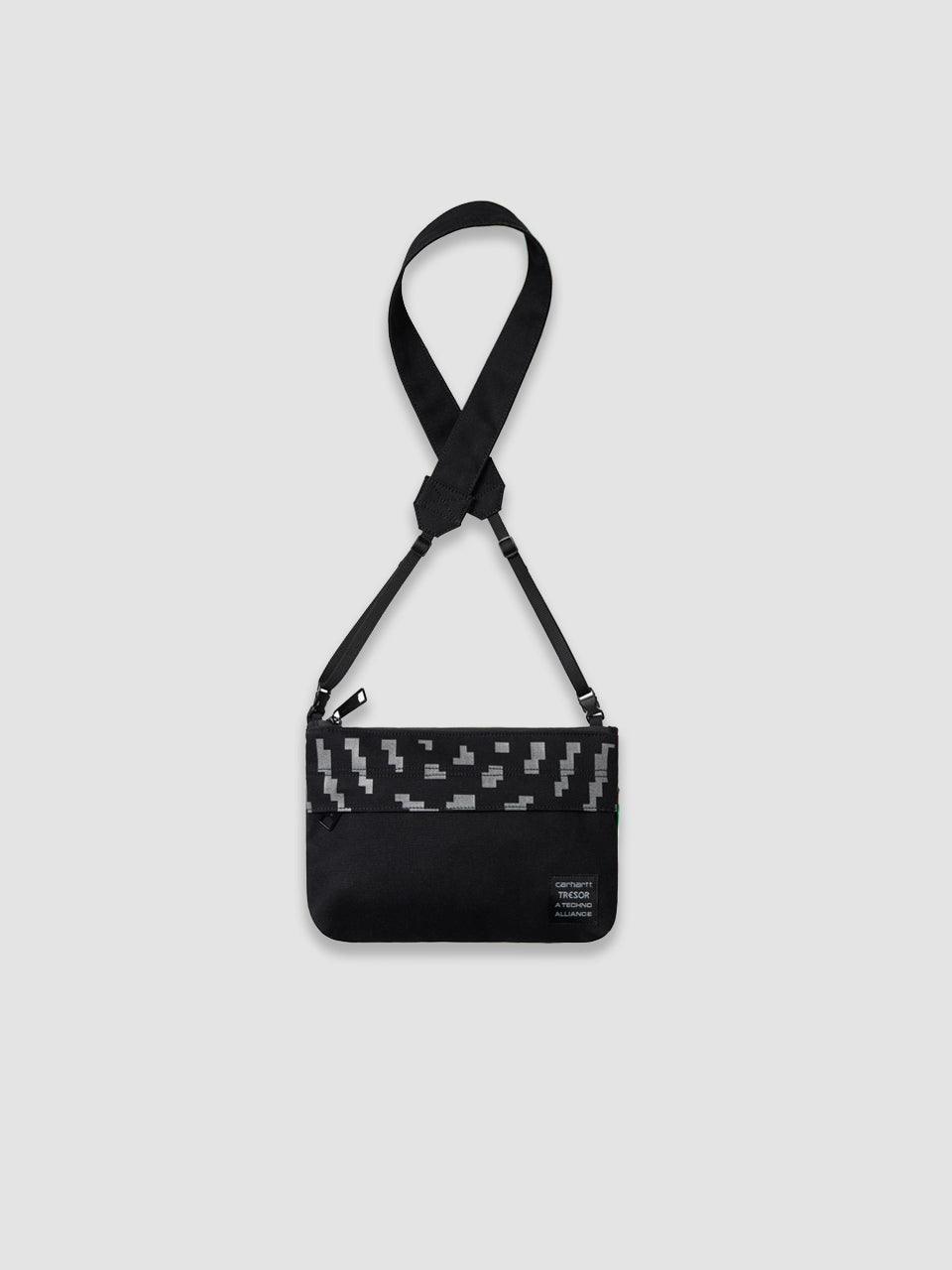 Way Of Light Strap Bag - Black/Reflective - Carhartt WIP - ect.studio